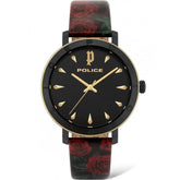 Police Red Stainless Steel Watch -   -  Police.